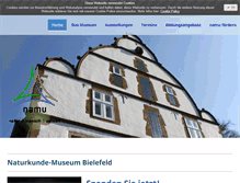 Tablet Screenshot of namu-ev.de